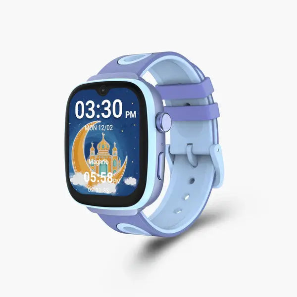 Montre Connectée Enfant 4G Coran Horaires de Prière iQibla Aman Watch iQibla