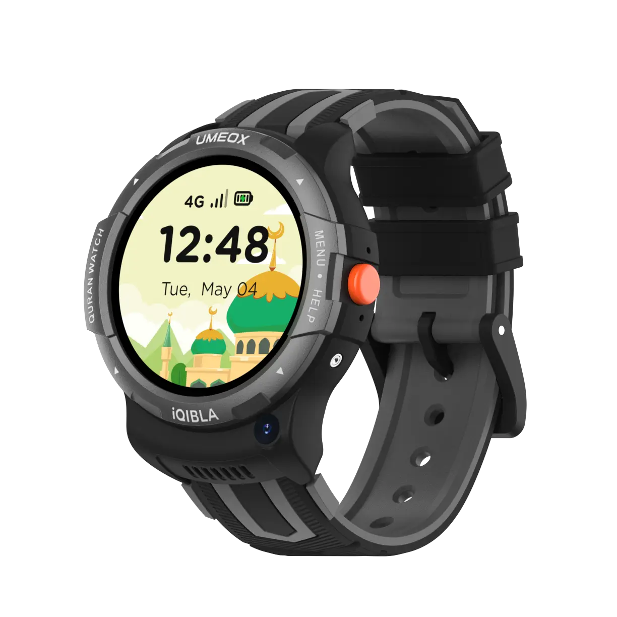 Montre Connectée Enfant 4G Coran Horaires de Prière iQibla Aman Watch iQibla