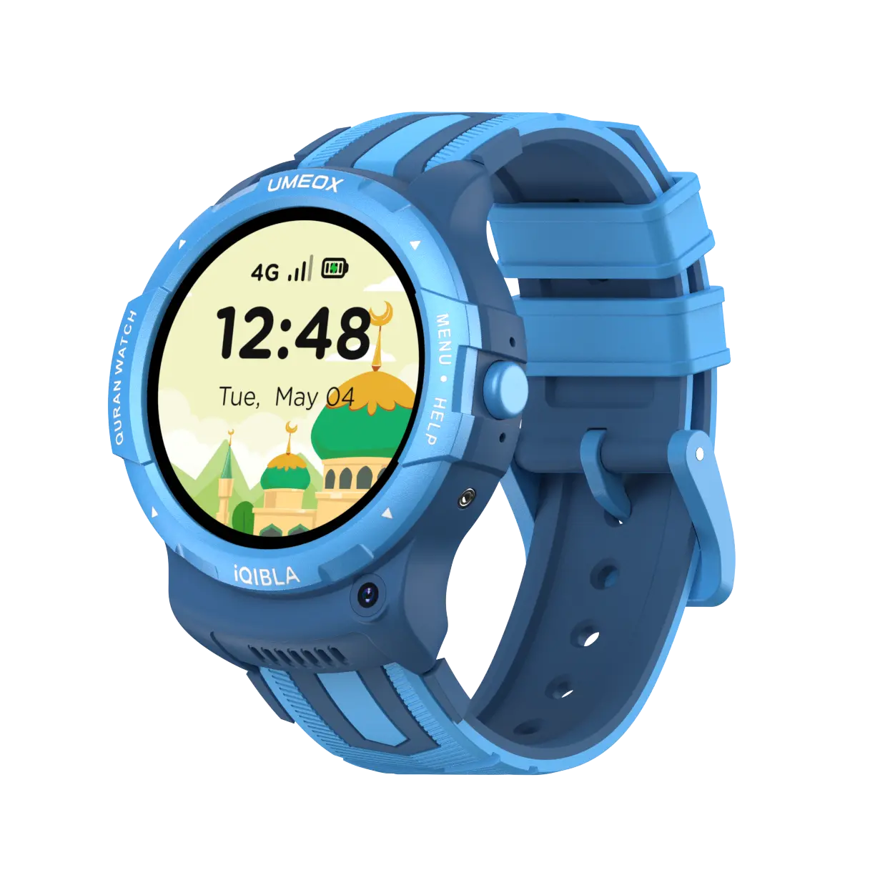 Montre Connectée Enfant 4G Coran Horaires de Prière iQibla Aman Watch iQibla